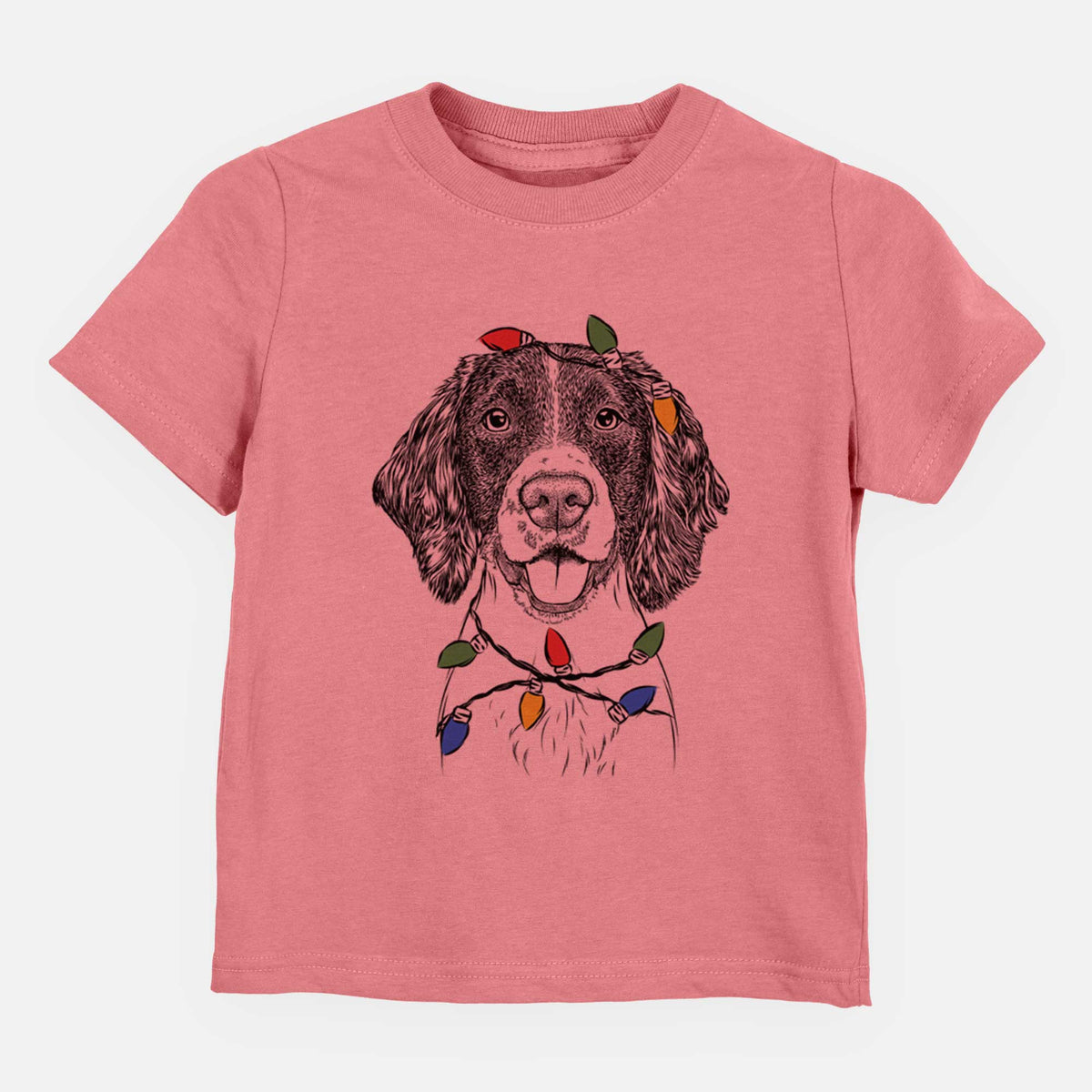 Christmas Lights Ever the English Springer Spaniel - Kids/Youth/Toddler Shirt