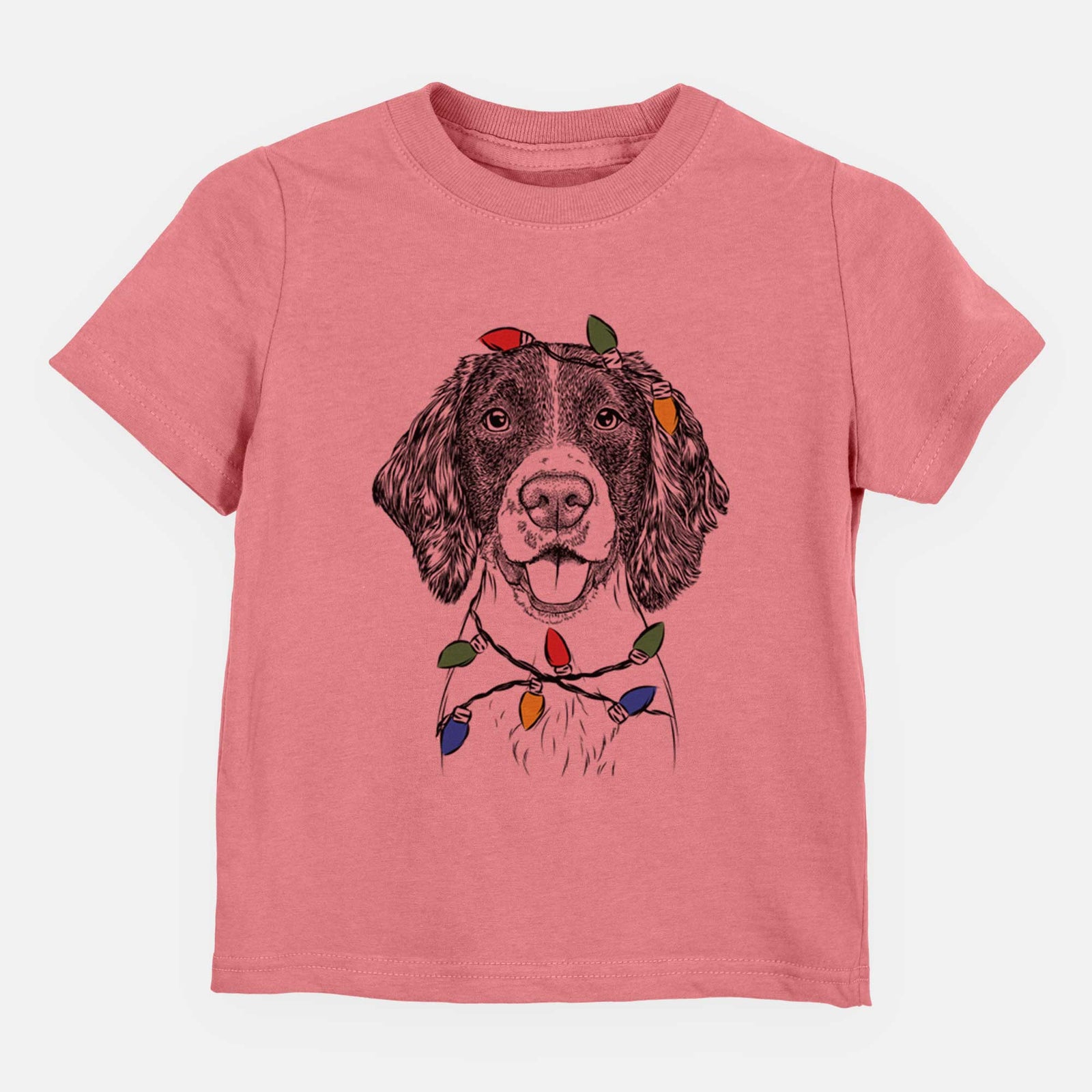 Christmas Lights Ever the English Springer Spaniel - Kids/Youth/Toddler Shirt