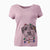 Christmas Lights Feis the Parson Russell Terrier - Women's V-neck Shirt