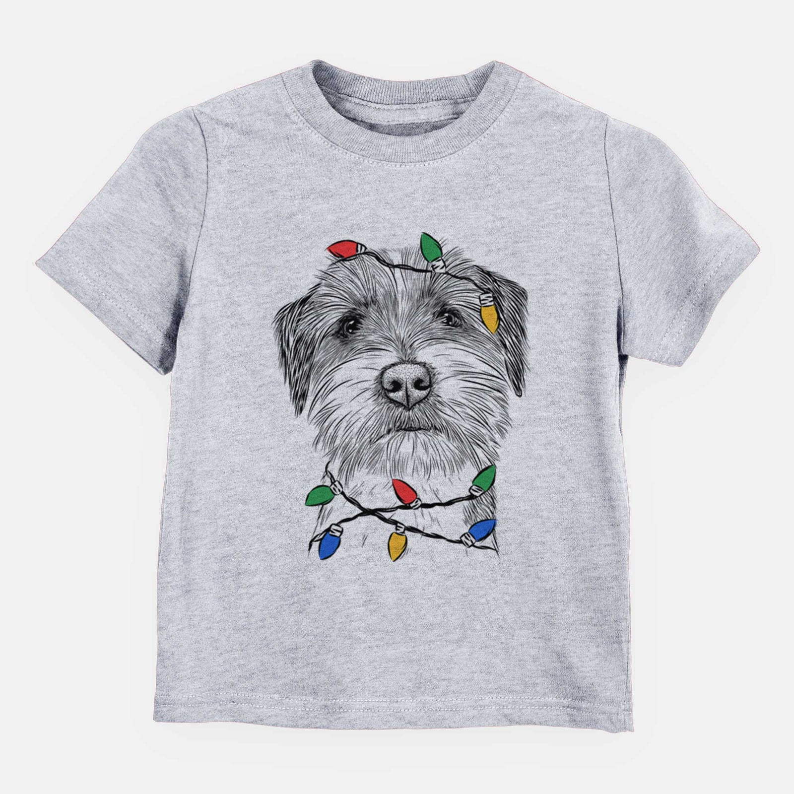 Christmas Lights Feis the Parson Russell Terrier - Kids/Youth/Toddler Shirt