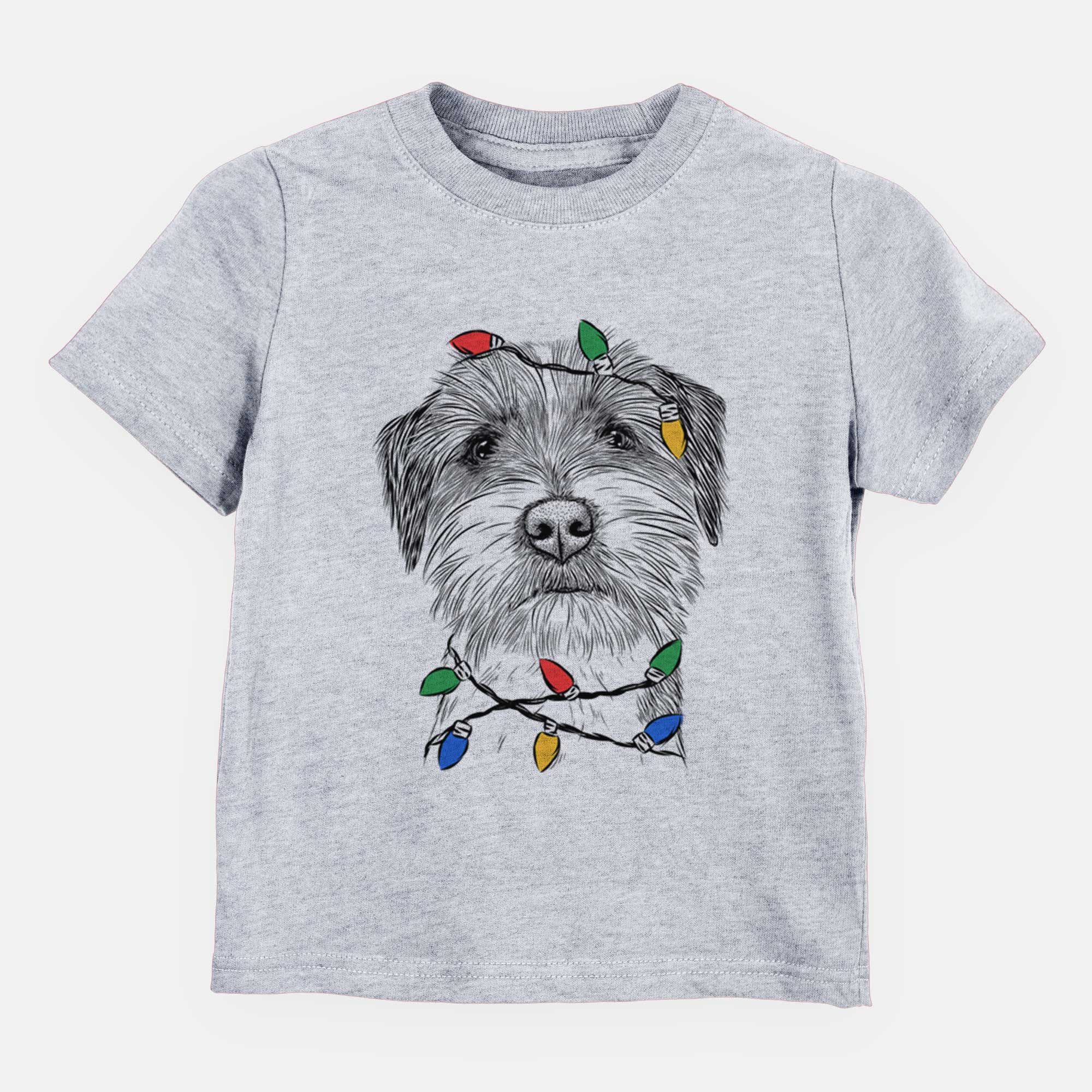 Christmas Lights Feis the Parson Russell Terrier - Kids/Youth/Toddler Shirt