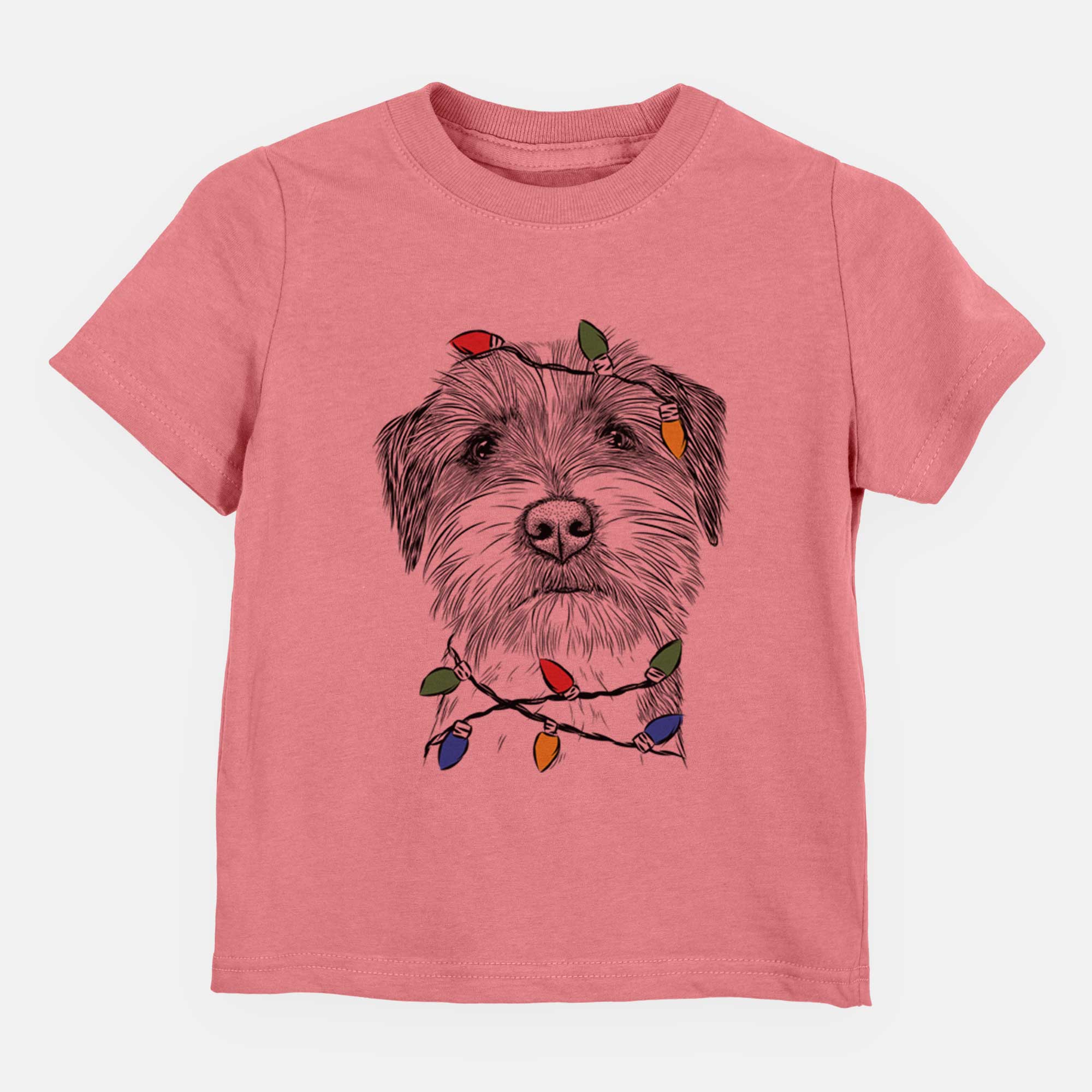 Christmas Lights Feis the Parson Russell Terrier - Kids/Youth/Toddler Shirt