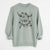 Christmas Lights Ferdinand the Bull - Unisex Pigment Dyed Crew Sweatshirt