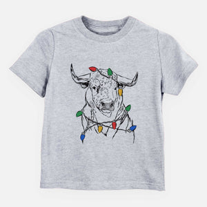 Christmas Lights Ferdinand the Bull - Kids/Youth/Toddler Shirt
