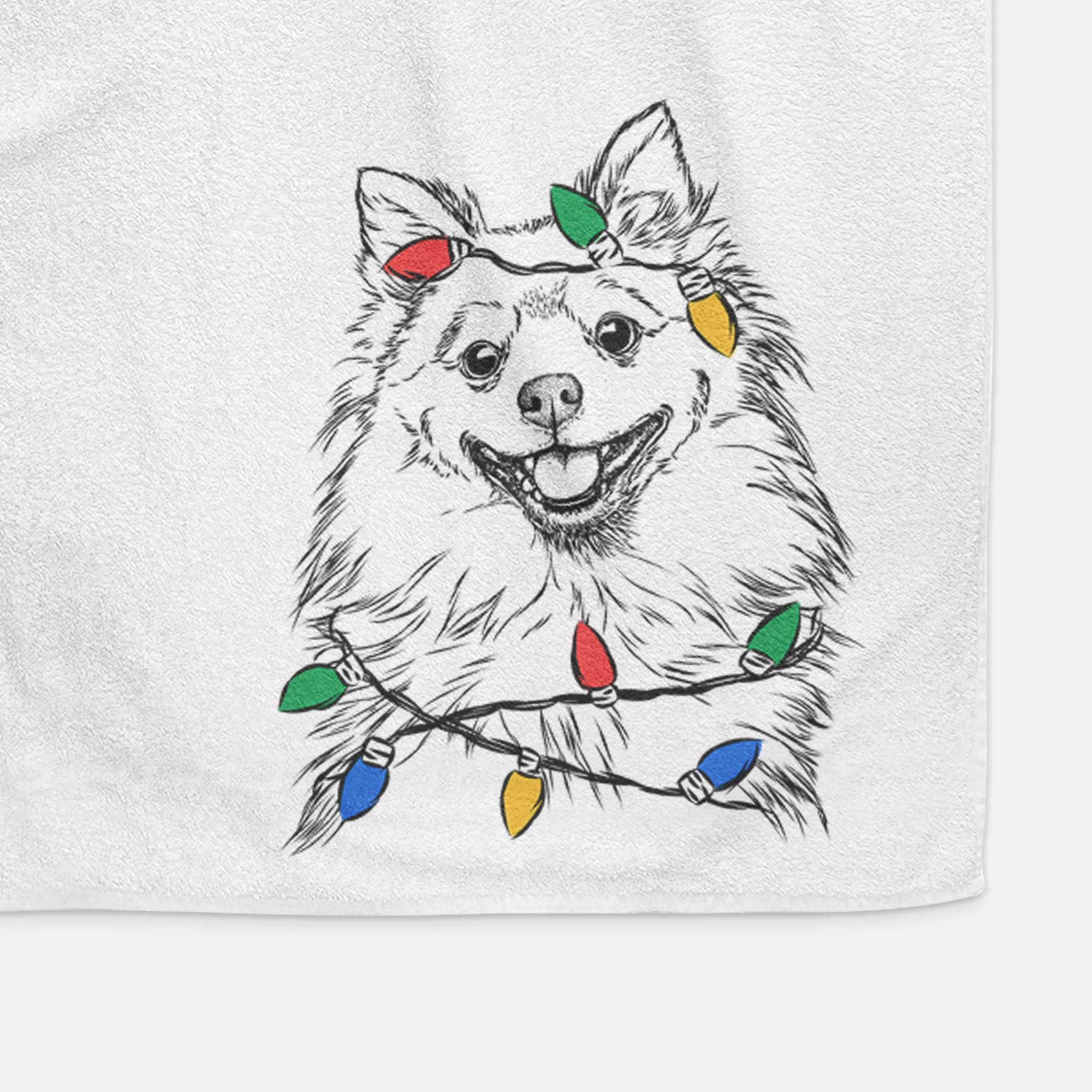 Fibi the Spitz Decorative Hand Towel