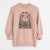 Christmas Lights Fig the Ferret - Unisex Pigment Dyed Crew Sweatshirt