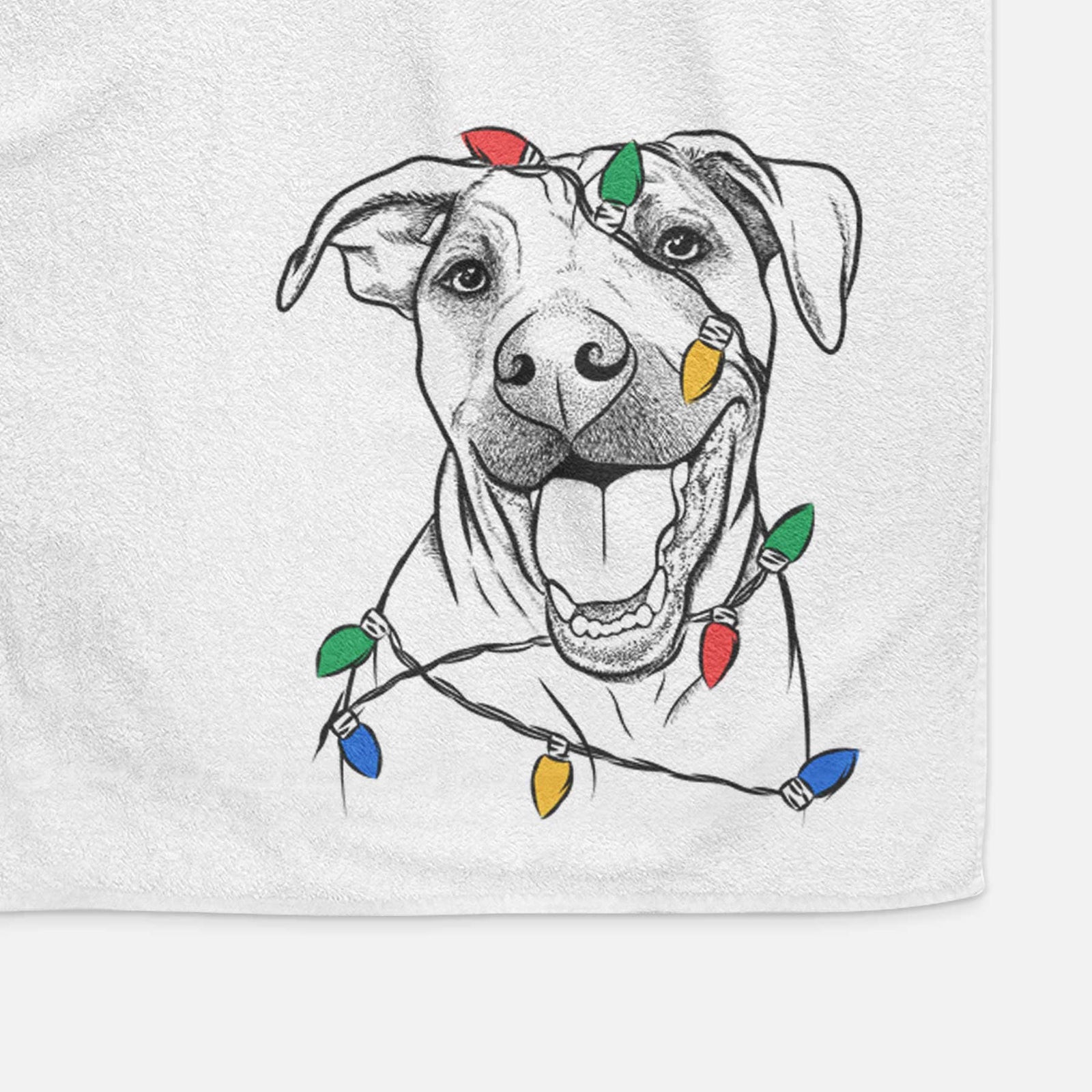 Finn the Hound Mix Decorative Hand Towel