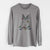 Christmas Lights Flower the Rex Rabbit - Heavyweight 100% Cotton Long Sleeve