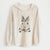 Christmas Lights Flower the Rex Rabbit - Cali Wave Hooded Sweatshirt