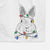 Flower the Rex Rabbit Decorative Hand Towel