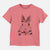 Christmas Lights Flower the Rex Rabbit - Kids/Youth/Toddler Shirt