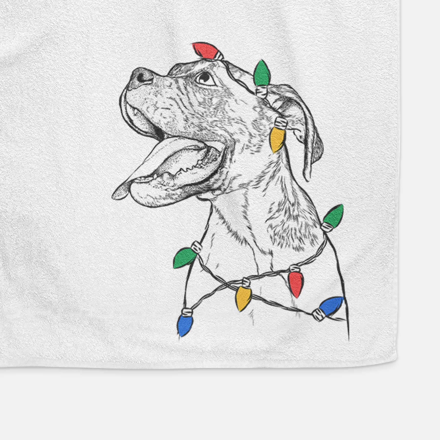 Floyd the Boxer Decorative Hand Towel