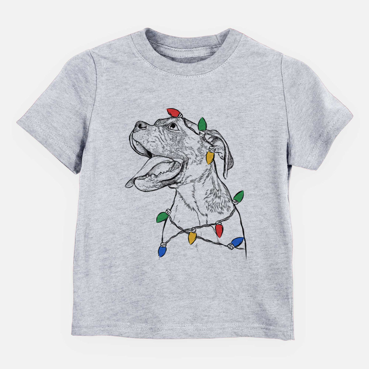 Christmas Lights Floyd the Boxer - Kids/Youth/Toddler Shirt