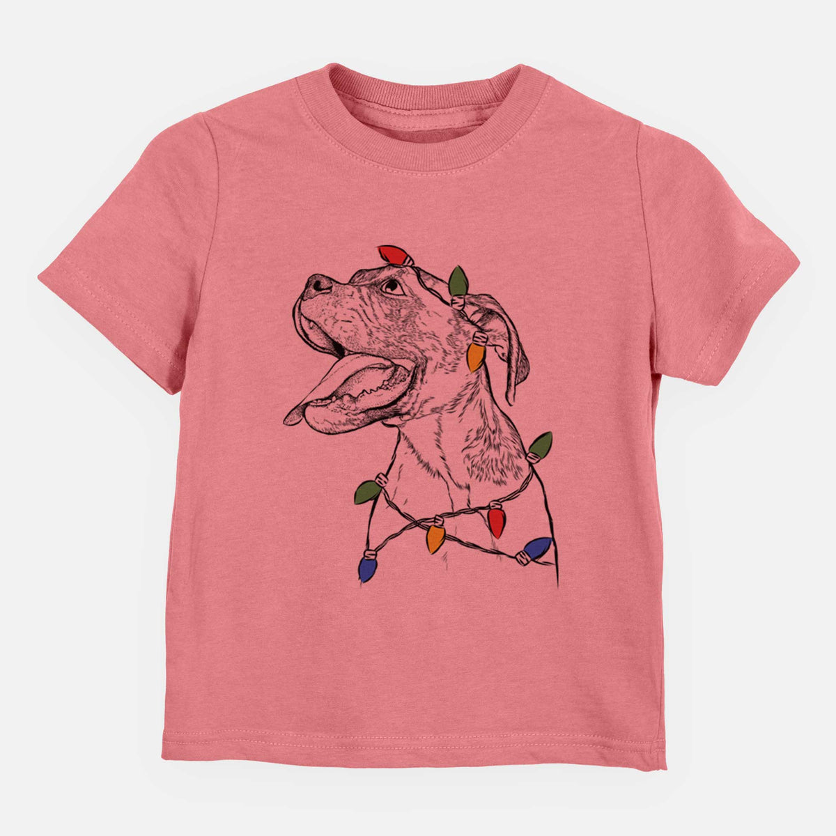 Christmas Lights Floyd the Boxer - Kids/Youth/Toddler Shirt