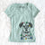 Christmas Lights Floydie Bear the Boxer - Women's V-neck Shirt