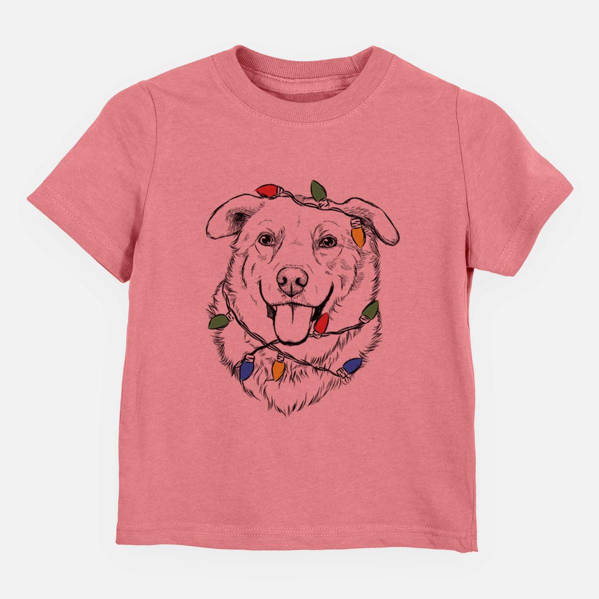 Christmas Lights Freeley the Mixed Breed - Kids/Youth/Toddler Shirt