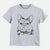 Christmas Lights Fudge the French Bulldog - Kids/Youth/Toddler Shirt