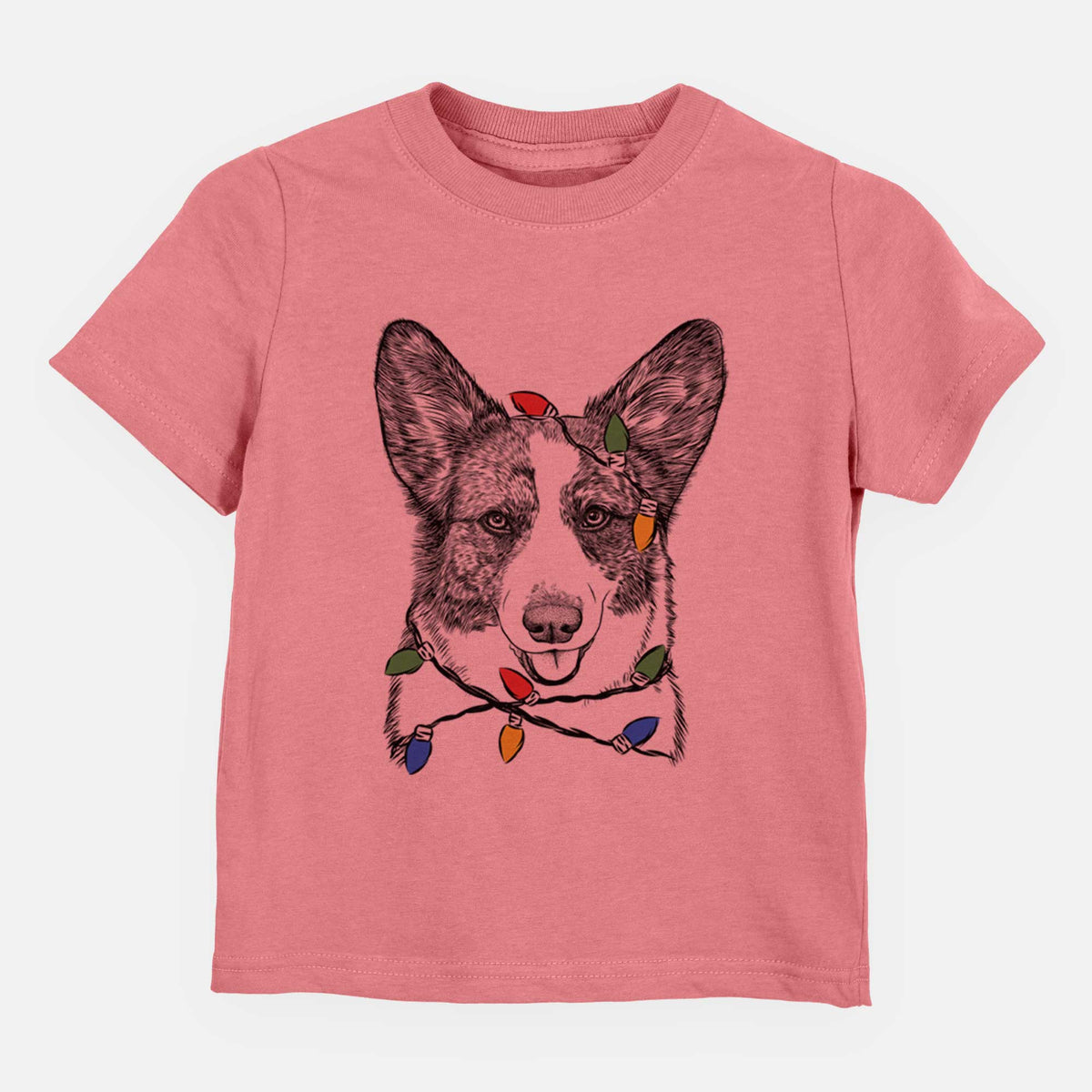 Christmas Lights Gabby the Cardigan Welsh Corgi - Kids/Youth/Toddler Shirt