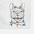 Gaston the French Bulldog Decorative Hand Towel