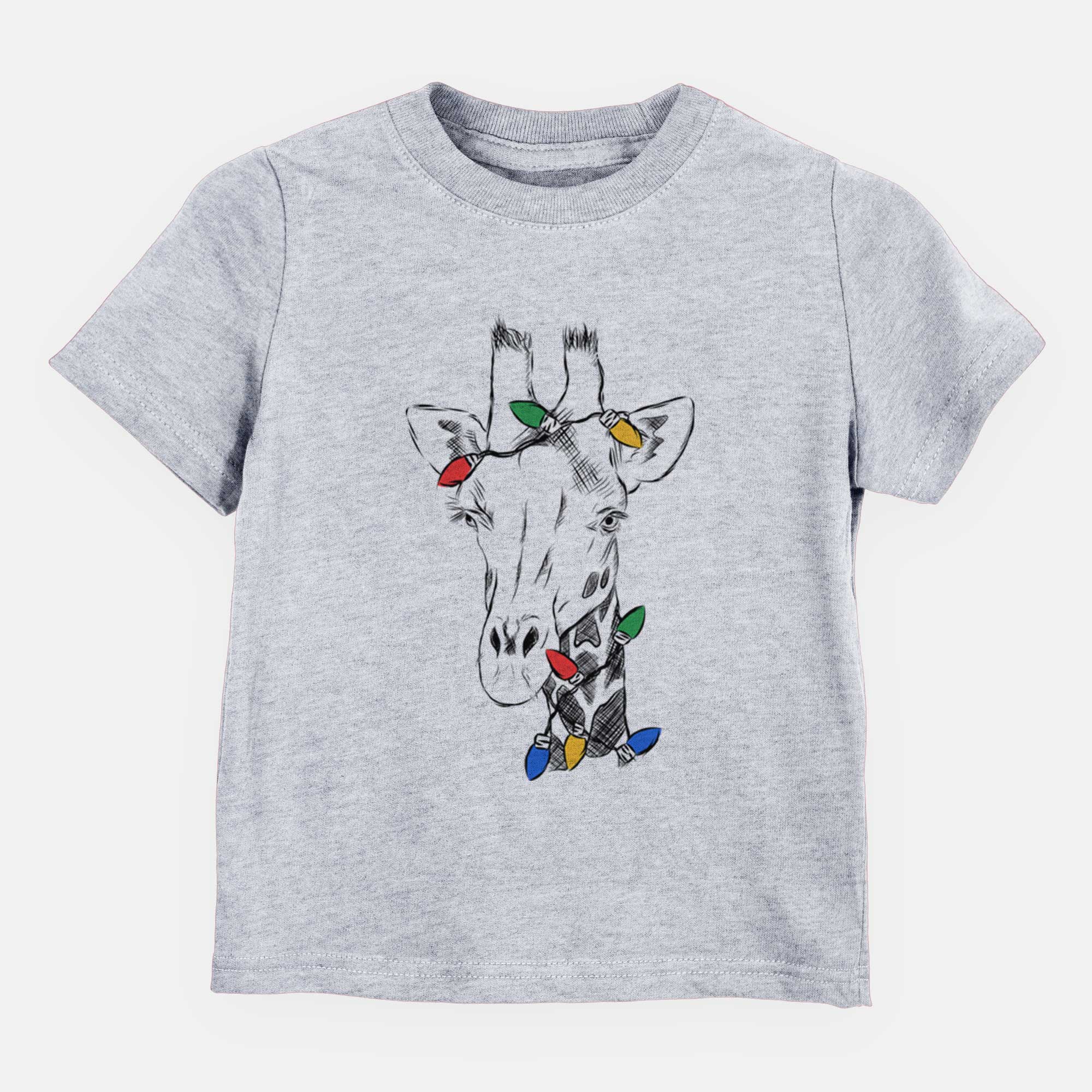 Christmas Lights Geoffrey the Giraffe - Kids/Youth/Toddler Shirt