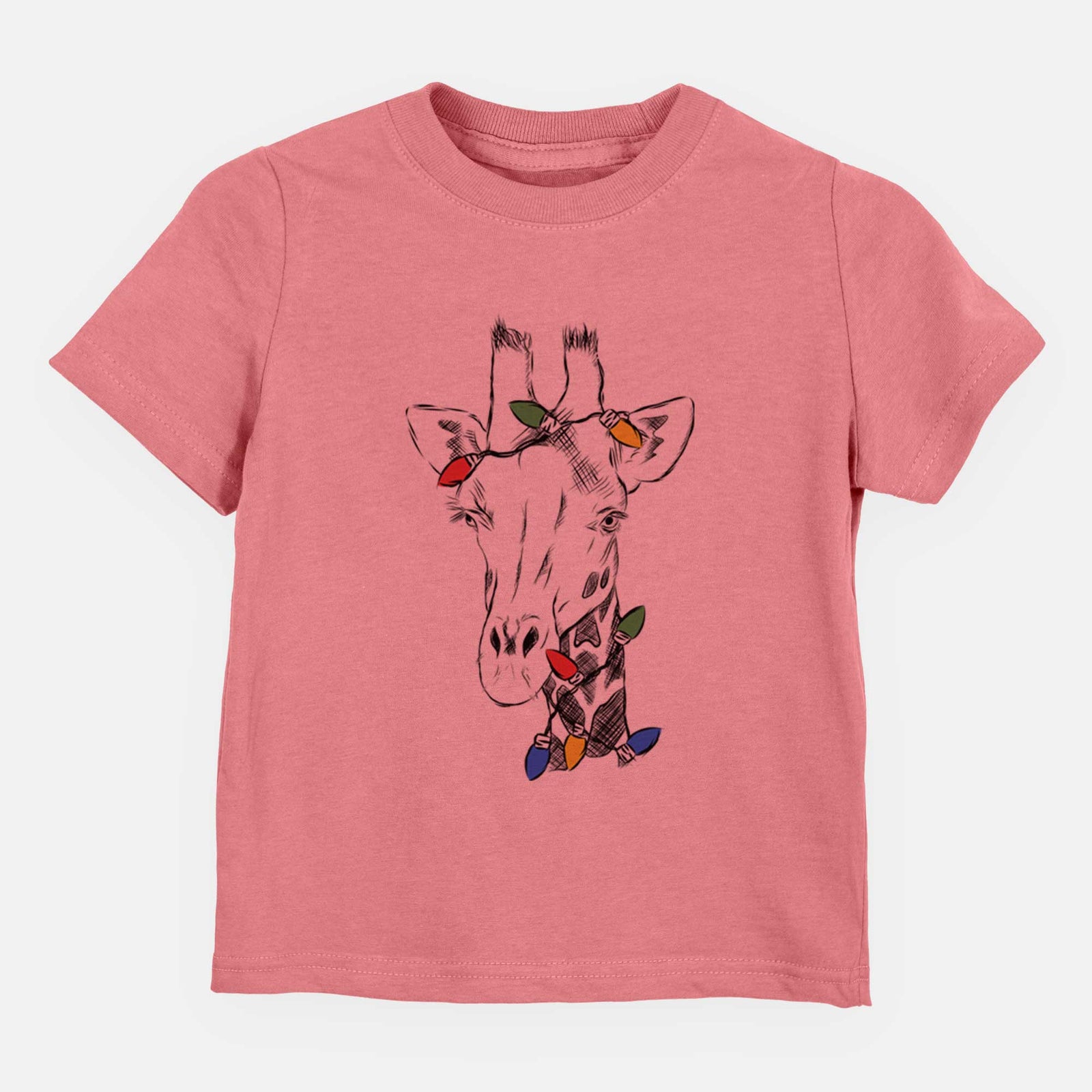 Christmas Lights Geoffrey the Giraffe - Kids/Youth/Toddler Shirt