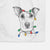 Georgie Rat the Terrier Mix Decorative Hand Towel