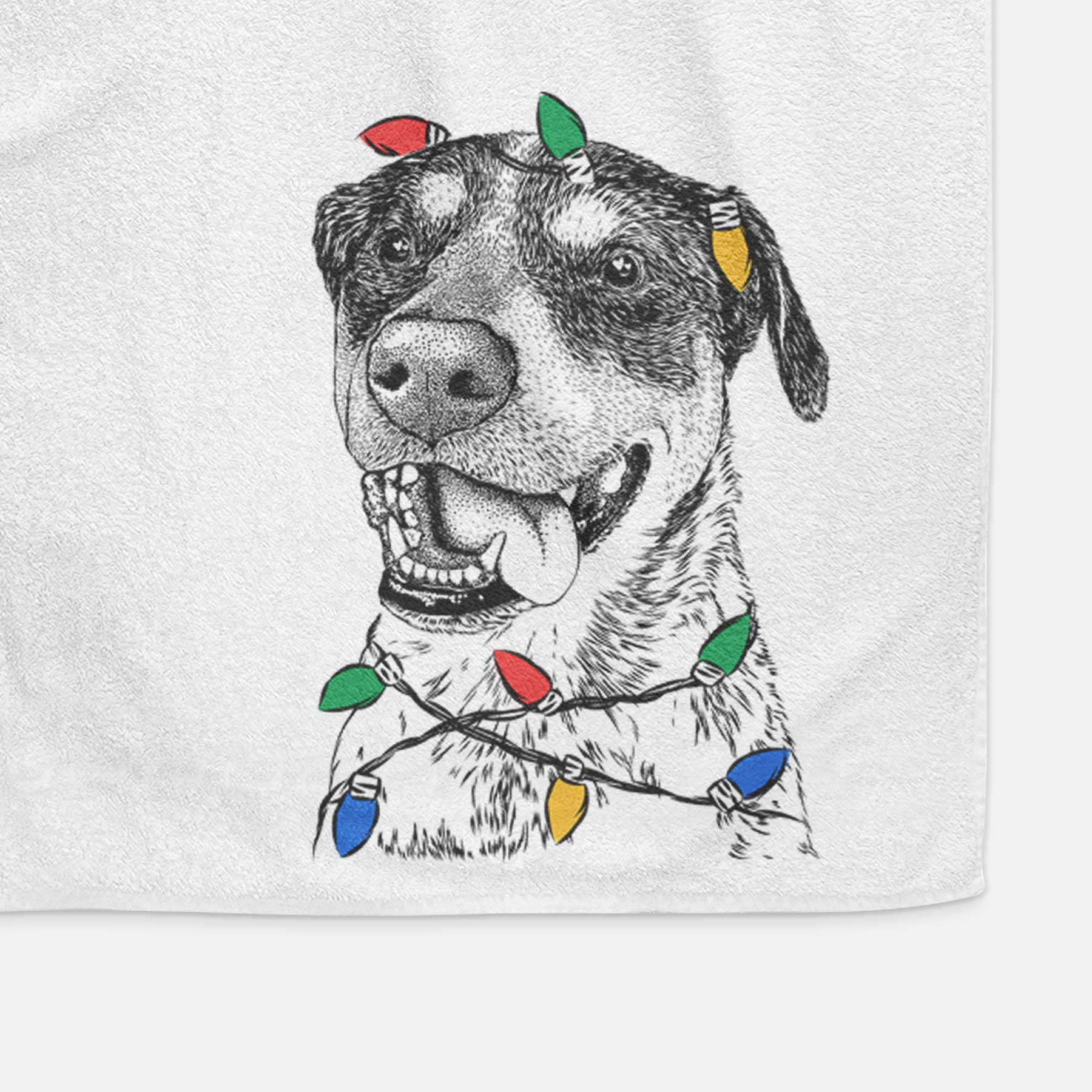 Gerti the Mixed Breed Decorative Hand Towel