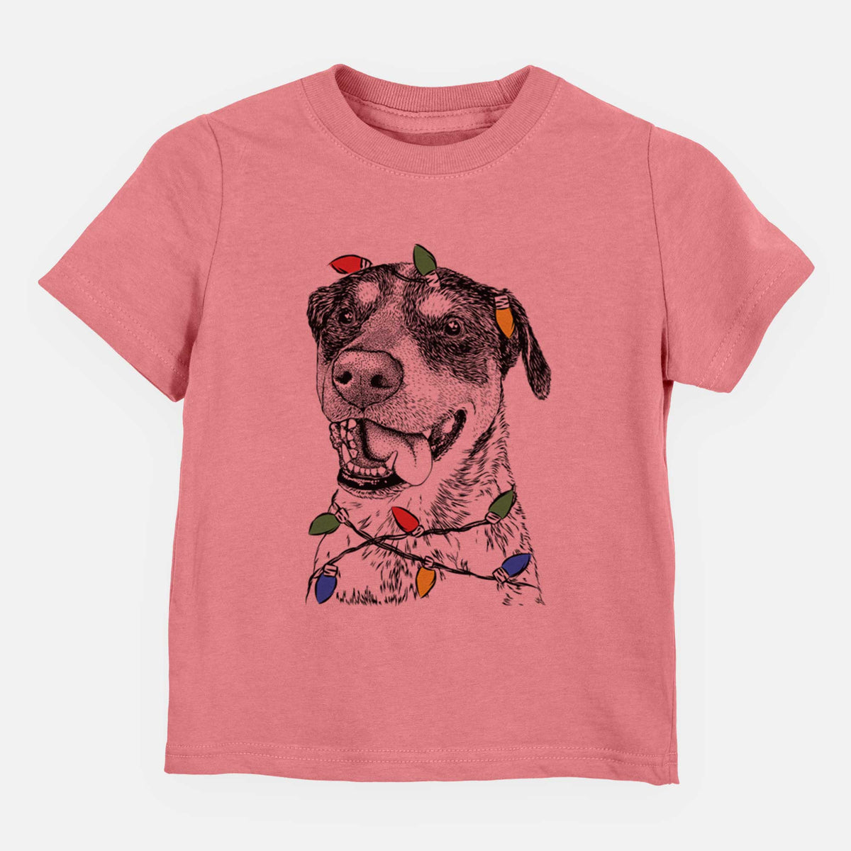 Christmas Lights Gerti the Mixed Breed - Kids/Youth/Toddler Shirt