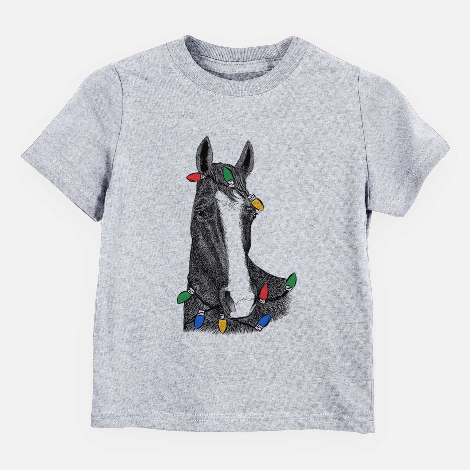 Christmas Lights Gibson the Tennessee Walking Horse - Kids/Youth/Toddler Shirt