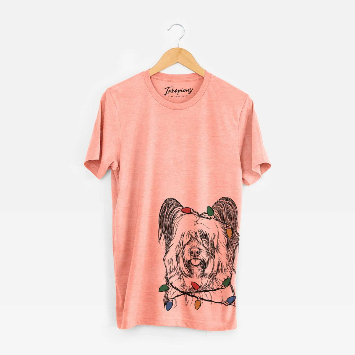 Christmas Lights Gideon the Skye Terrier - Unisex Crewneck