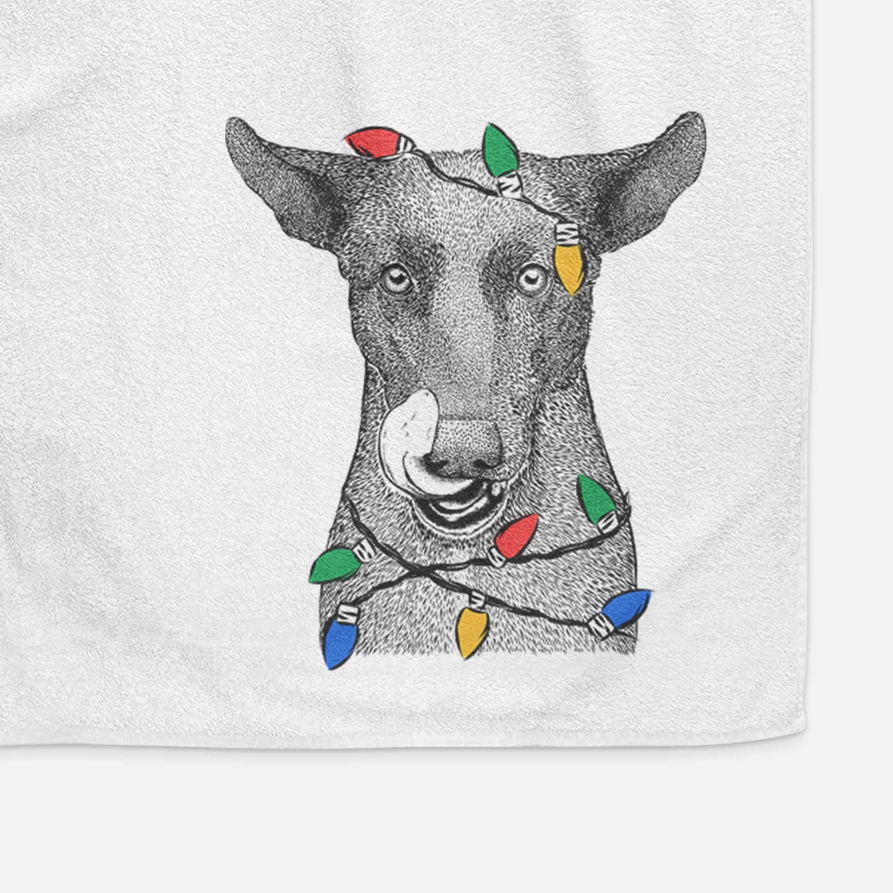 Gidget the Mexican Street Dog Decorative Hand Towel