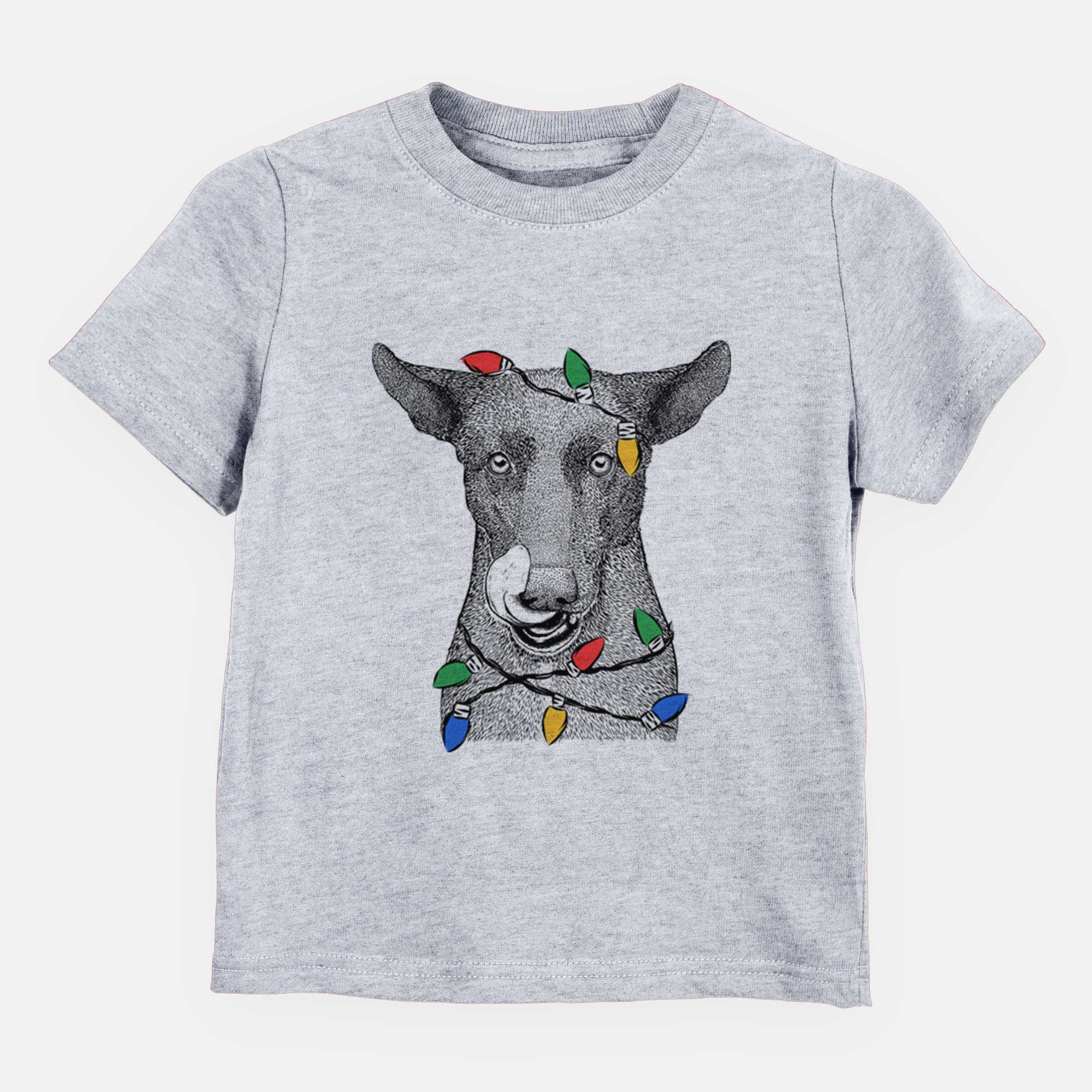 Christmas Lights Gidget the Mexican Street Dog - Kids/Youth/Toddler Shirt