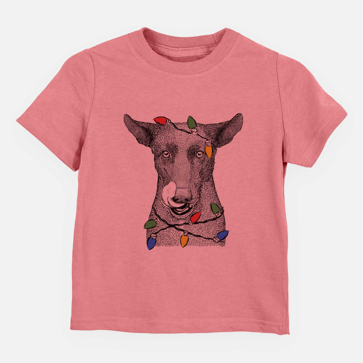 Christmas Lights Gidget the Mexican Street Dog - Kids/Youth/Toddler Shirt