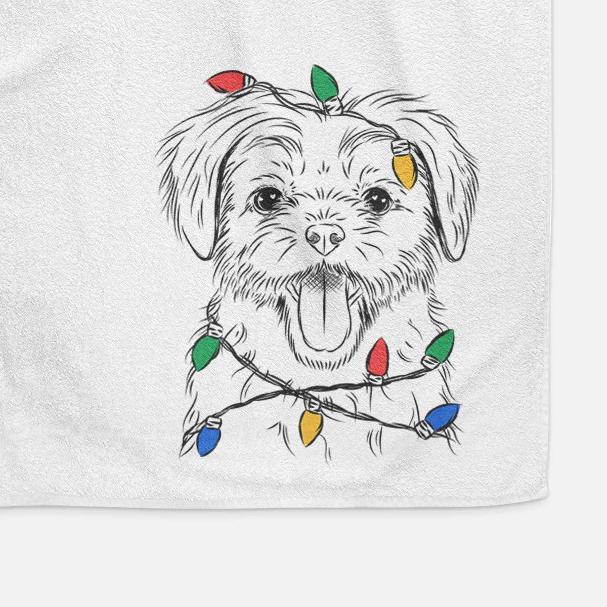 Gizmo the Maltese Decorative Hand Towel