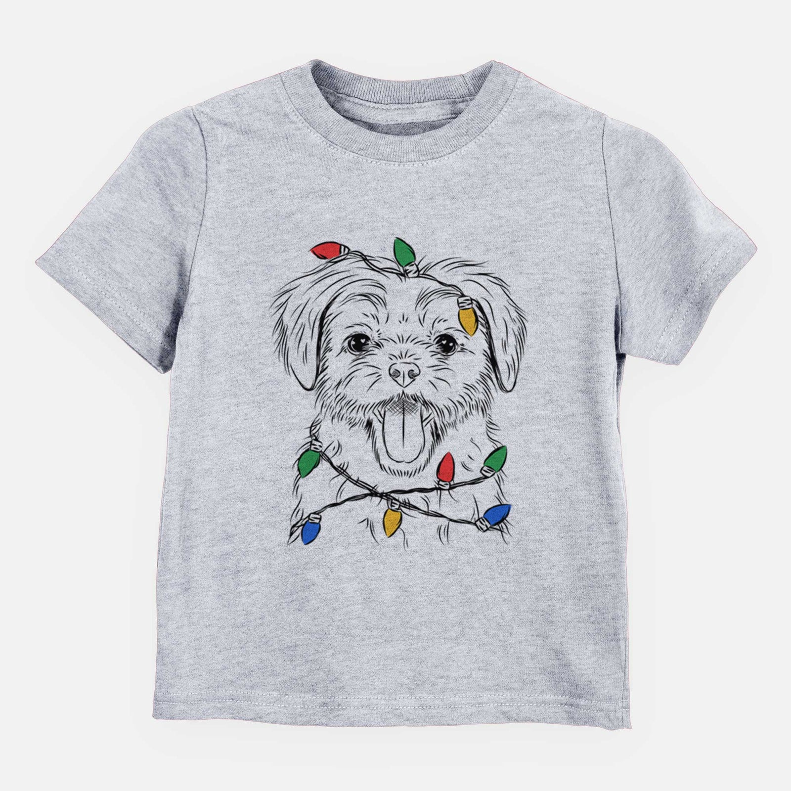 Christmas Lights Gizmo the Maltese - Kids/Youth/Toddler Shirt