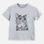 Christmas Lights Gizmo the Grey Cat - Kids/Youth/Toddler Shirt