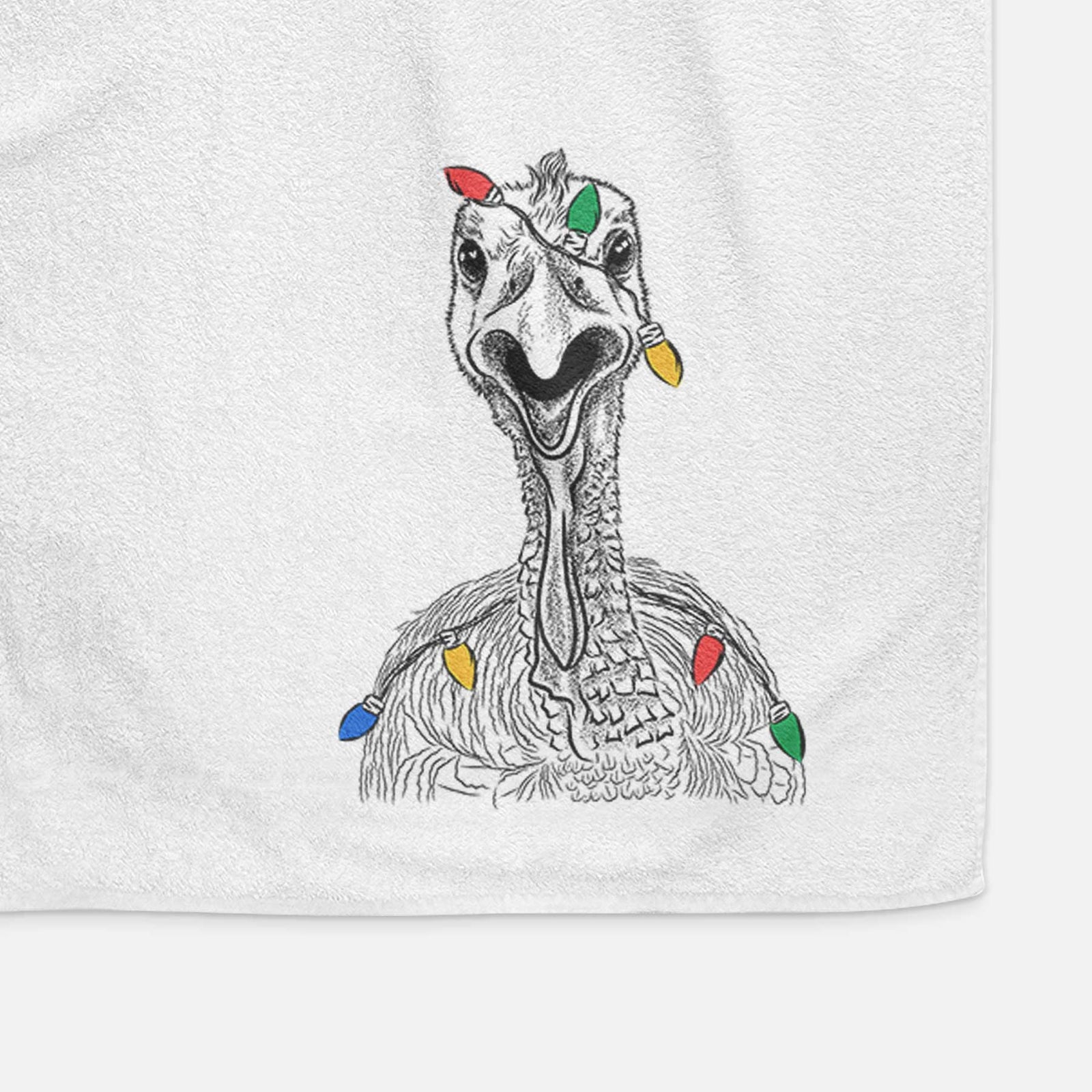 Gobble the Turkey Decorative Hand Towel