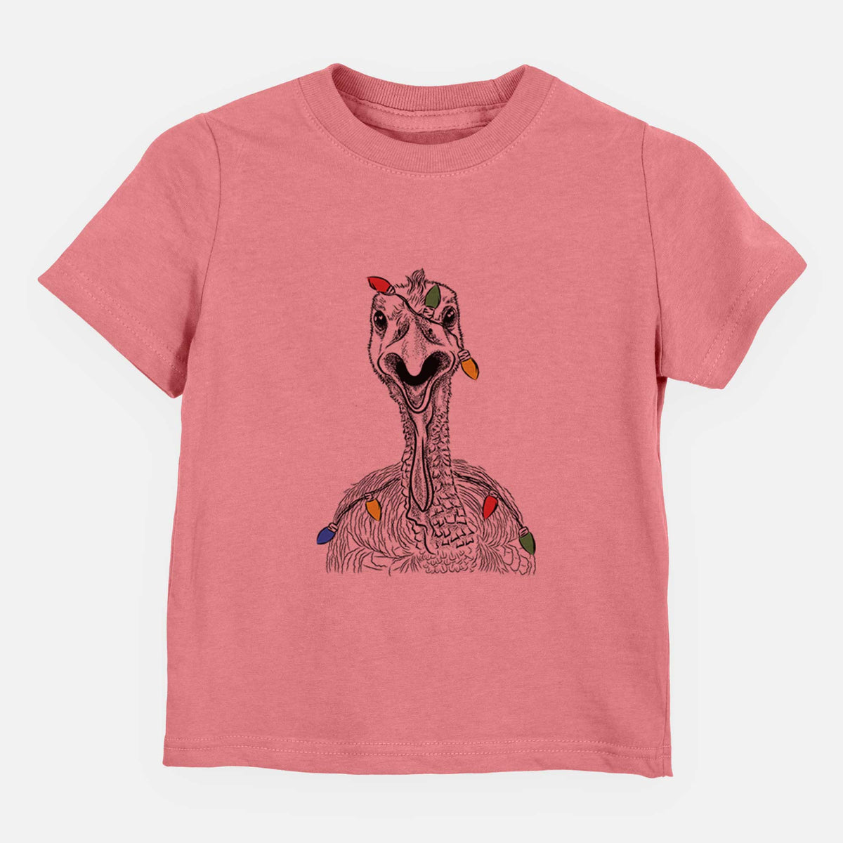 Christmas Lights Gobble the Turkey - Kids/Youth/Toddler Shirt