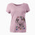 Christmas Lights Gracie the Great Dane - Women's V-neck Shirt