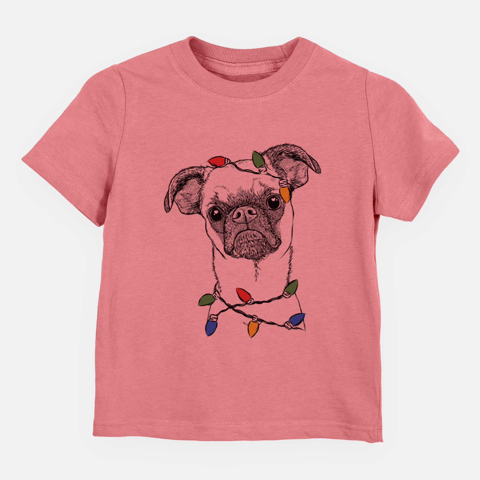 Christmas Lights Groot the Brussels Griffon - Kids/Youth/Toddler Shirt