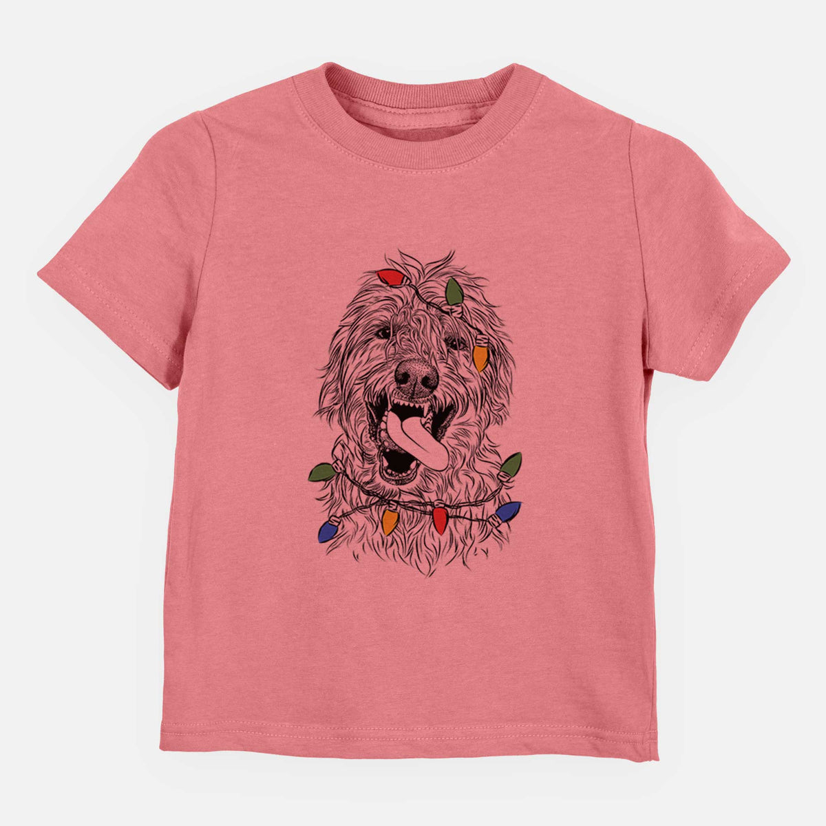 Christmas Lights Groot the Irish Wolfhound - Kids/Youth/Toddler Shirt