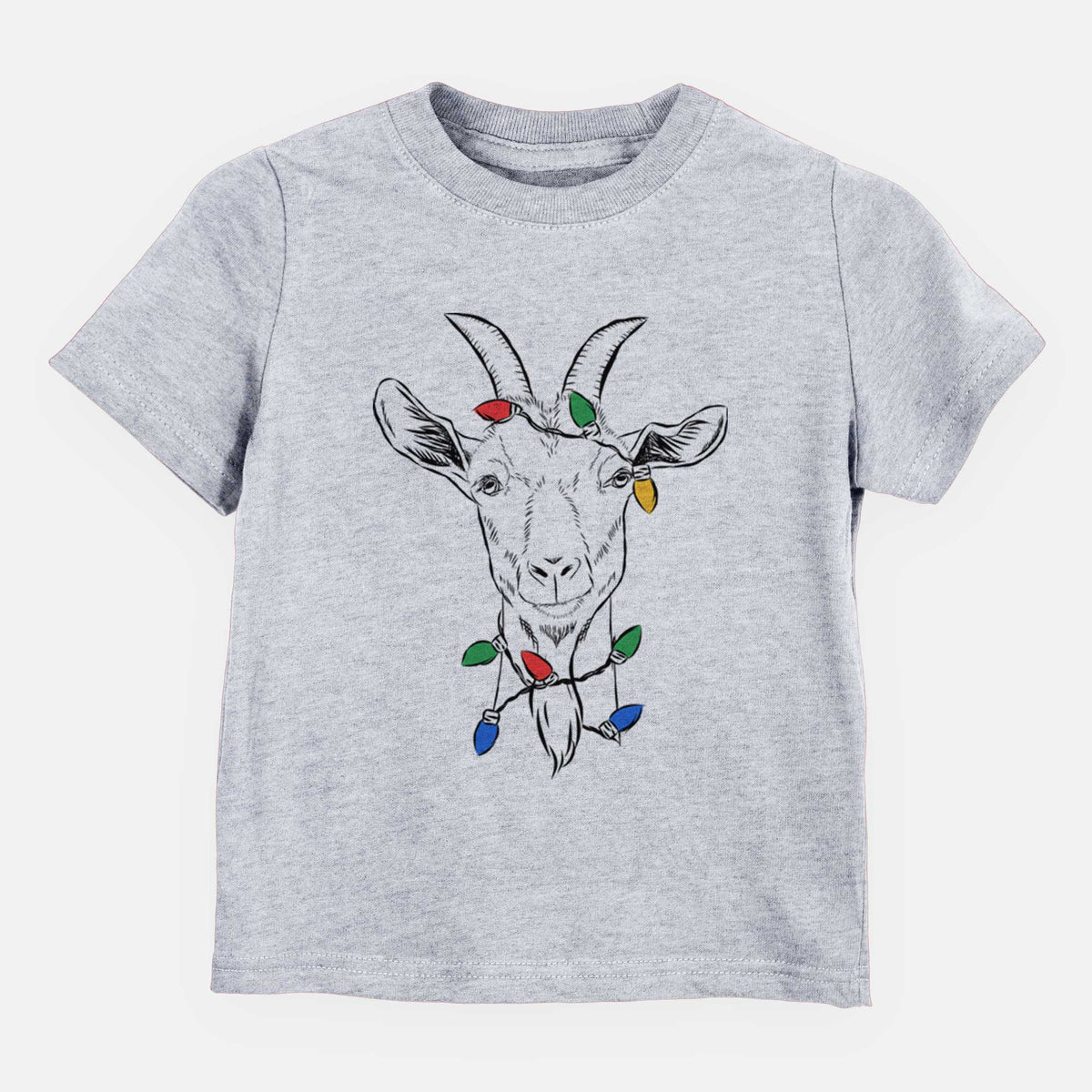 Christmas Lights Gunnar the Goat - Kids/Youth/Toddler Shirt