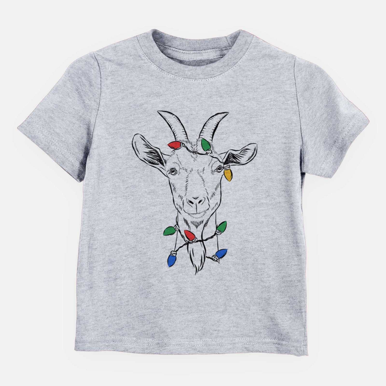 Christmas Lights Gunnar the Goat - Kids/Youth/Toddler Shirt