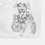 Hannah the Pitbull Mix Decorative Hand Towel