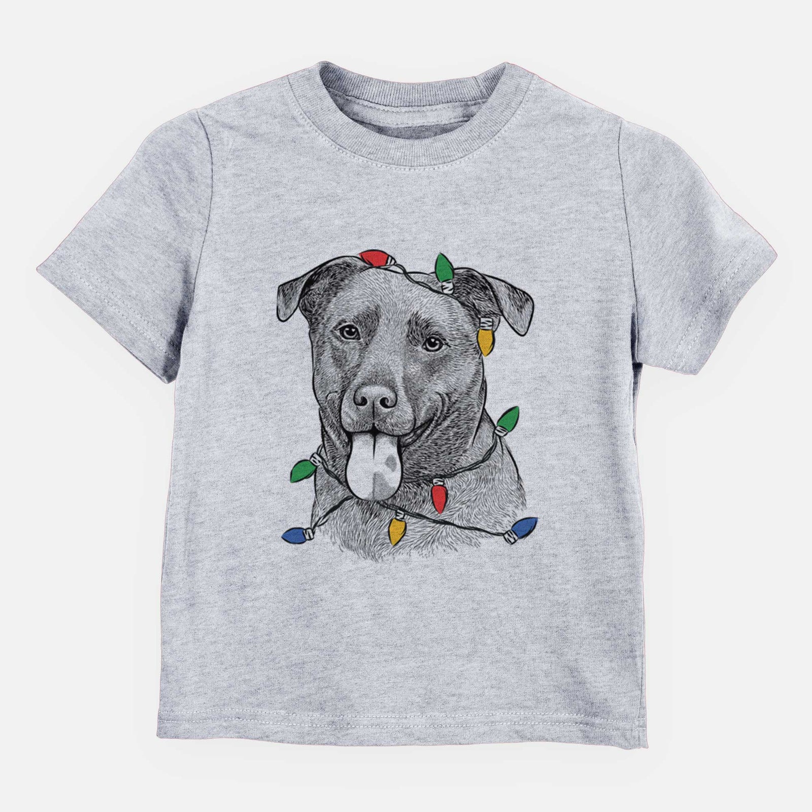 Christmas Lights Harbor the Mixed Breed - Kids/Youth/Toddler Shirt