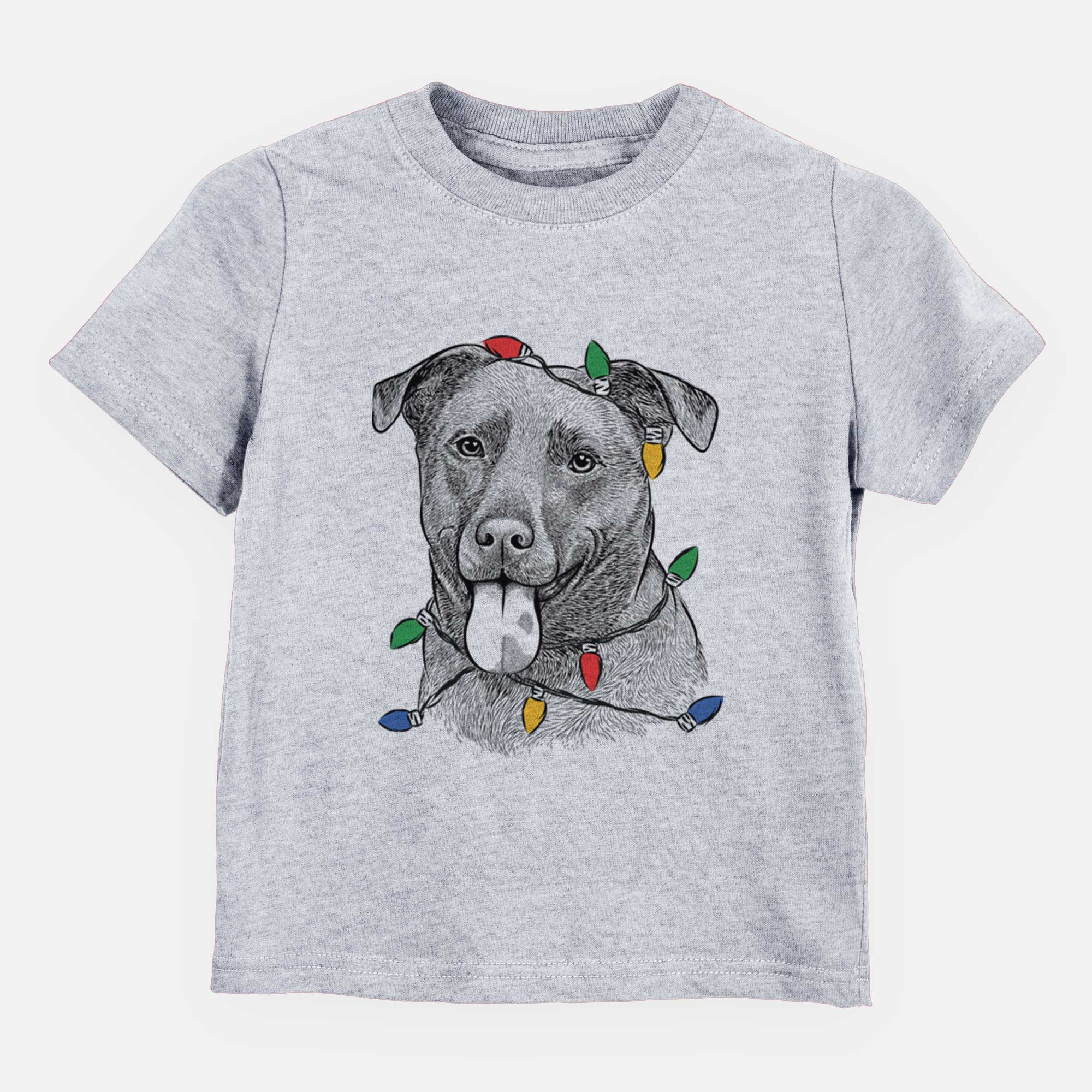 Christmas Lights Harbor the Mixed Breed - Kids/Youth/Toddler Shirt