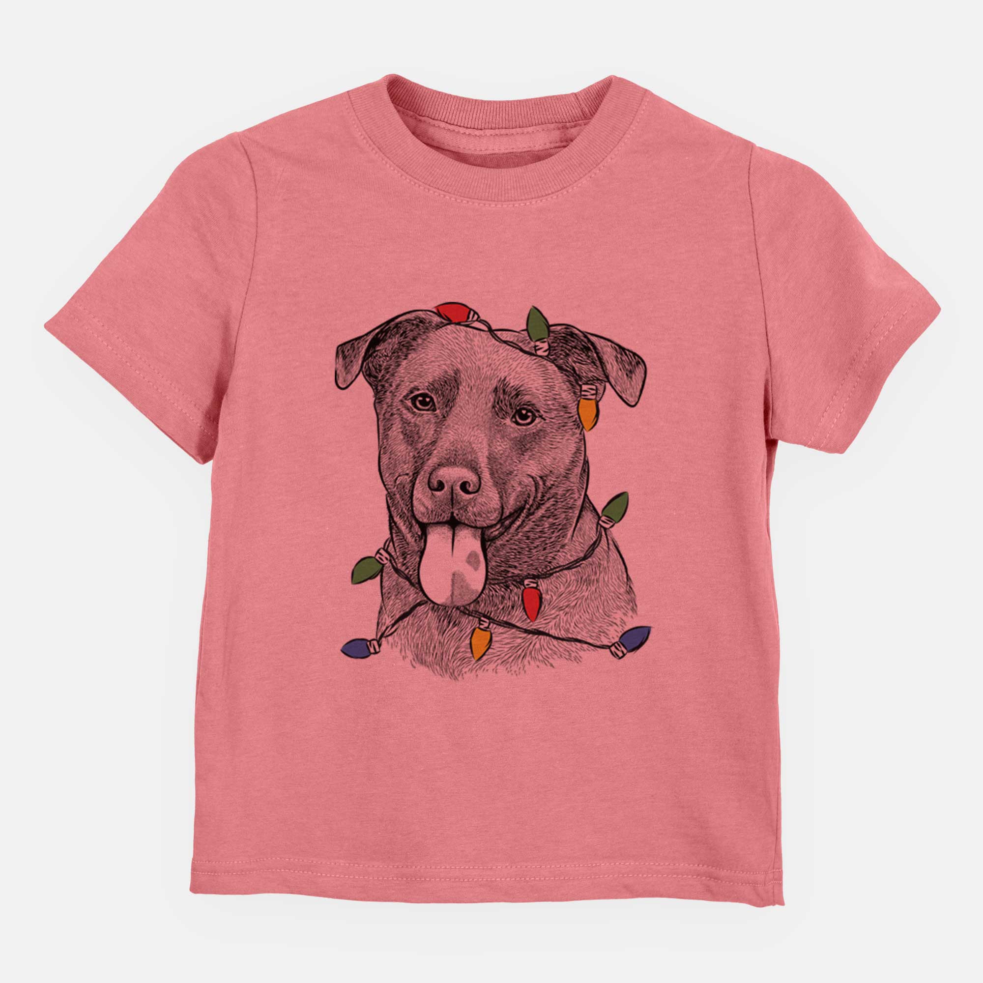 Christmas Lights Harbor the Mixed Breed - Kids/Youth/Toddler Shirt