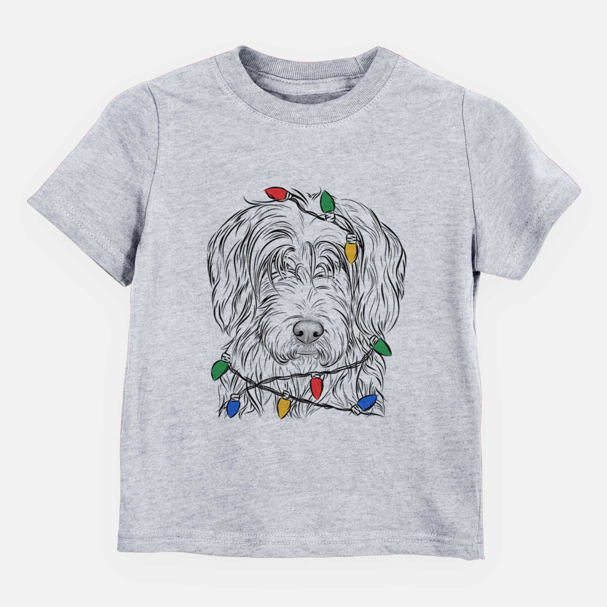 Christmas Lights Harry the Mixed Breed - Kids/Youth/Toddler Shirt