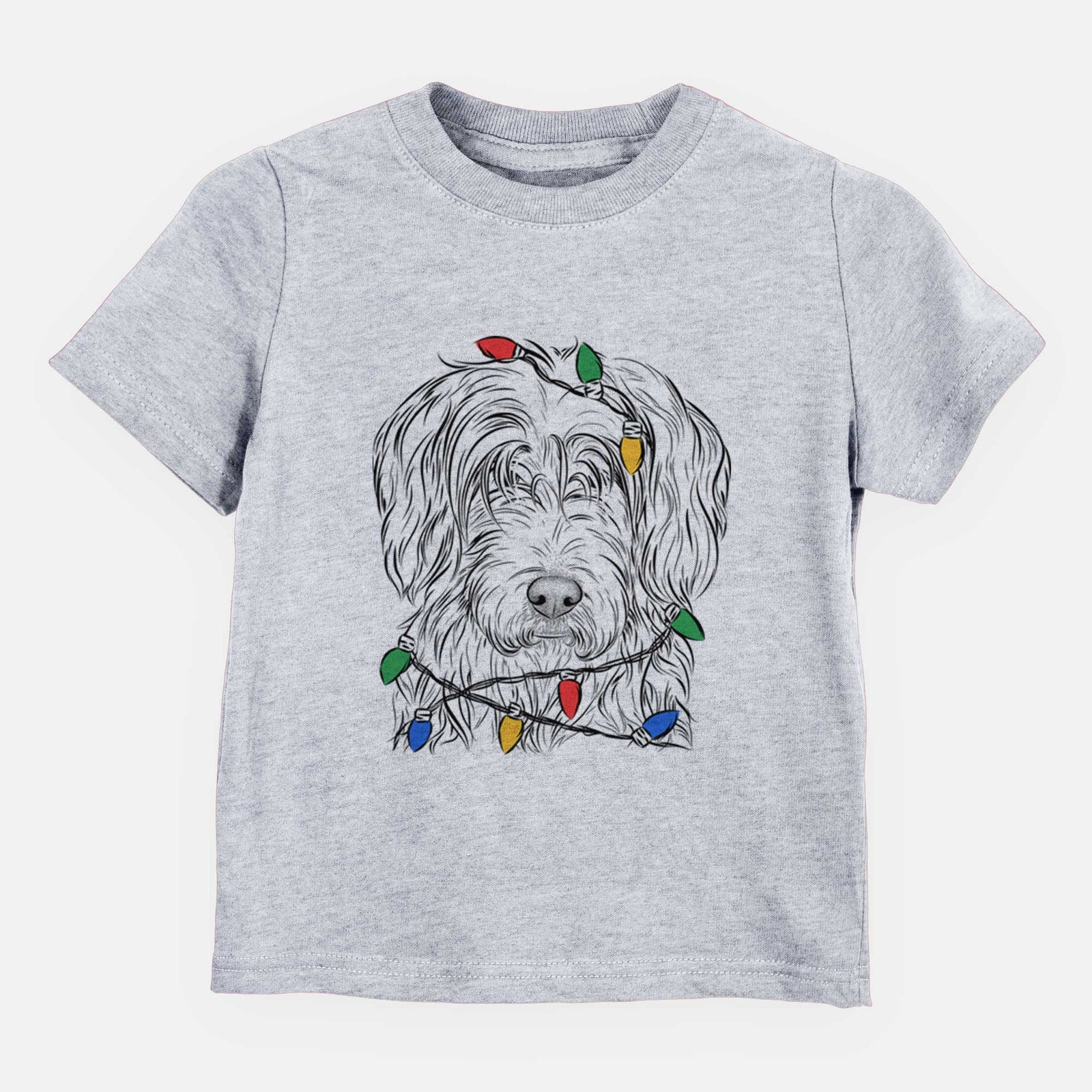 Christmas Lights Harry the Mixed Breed - Kids/Youth/Toddler Shirt