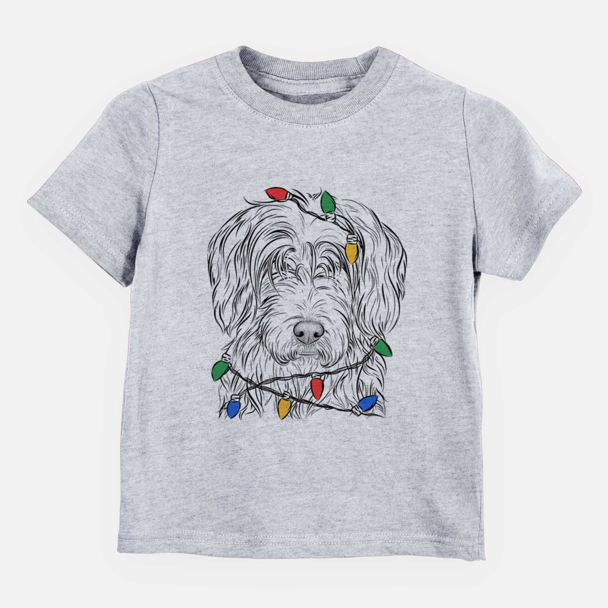 Christmas Lights Harry the Mixed Breed - Kids/Youth/Toddler Shirt